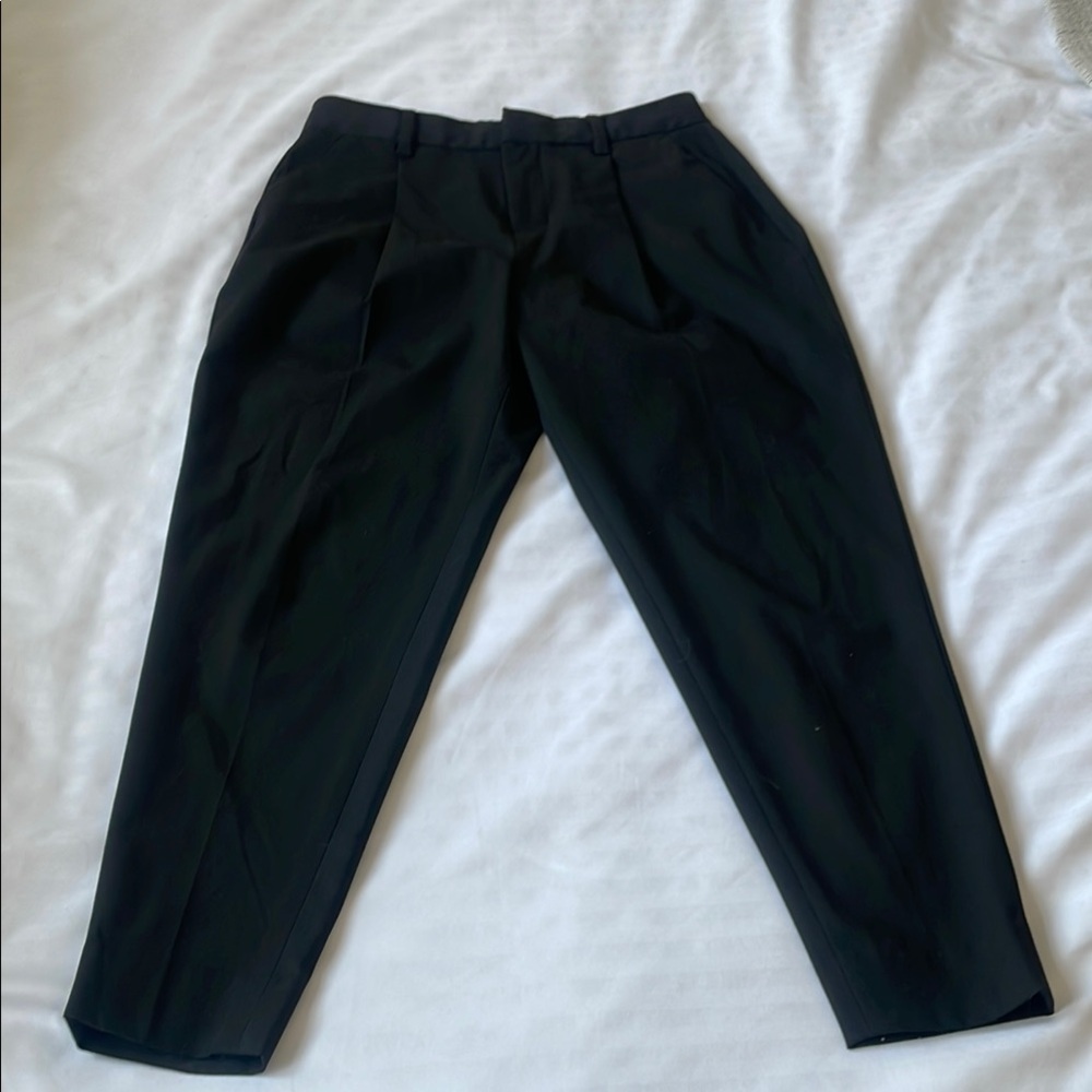 Banana Republic Black Ankle Cropped Pants